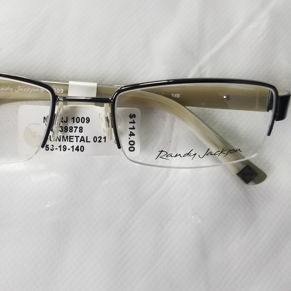 Randy Jackson mf rj 1009 Eyeglass Frames 53-19-140 - Picture 3 of 16
